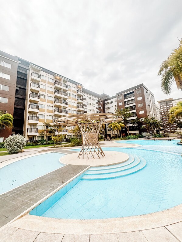 Appartamento, 2 camere da letto, balcone | Piscina | Piscina all'aperto