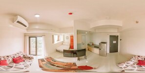 Condo, 1 Bedroom, Balcony | Living room - The Ultimate Peaceful Stay (Iloilo)