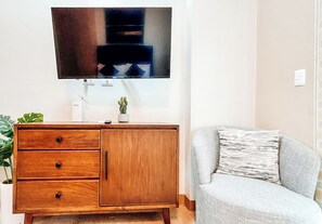 Condo, 1 Bedroom, Balcony, Garden View | Living room - Your Luxury Studio Escape (Iloilo)