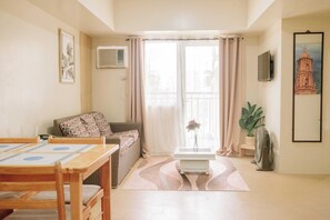 Condo, 1 Bedroom, Balcony | Living room - Spacious 1 Bedroom With a View (Iloilo)
