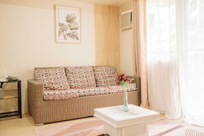 Condo, 1 Bedroom, Balcony | Living room - Spacious 1 Bedroom With a View (Iloilo)