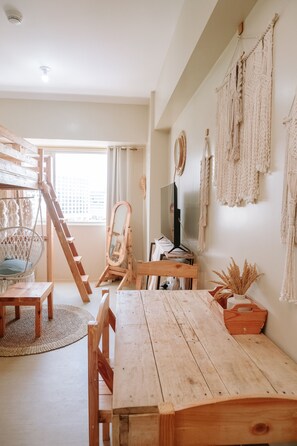 Appart'hôtel, 1 chambre | Salle de séjour