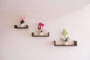 Appartement, 1 slaapkamer, balkon, uitzicht op de stad | Interieur