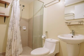 Leilighet, 1 soverom, balkong | Bad