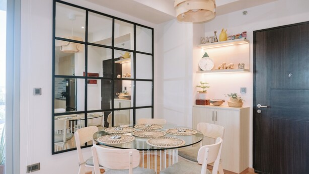 Apartamento, 1 quarto | Sala de jantar
