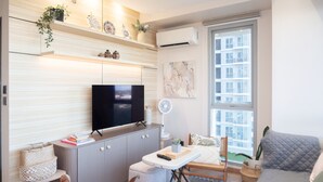 Apartamento, 1 quarto | Sala de estar