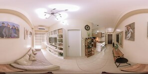 Condo, 1 Bedroom, Balcony | Living room