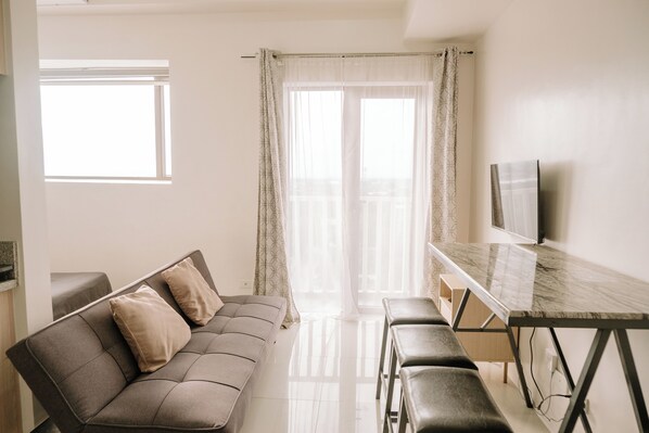 Leilighet, 1 soverom | Oppholdsrom