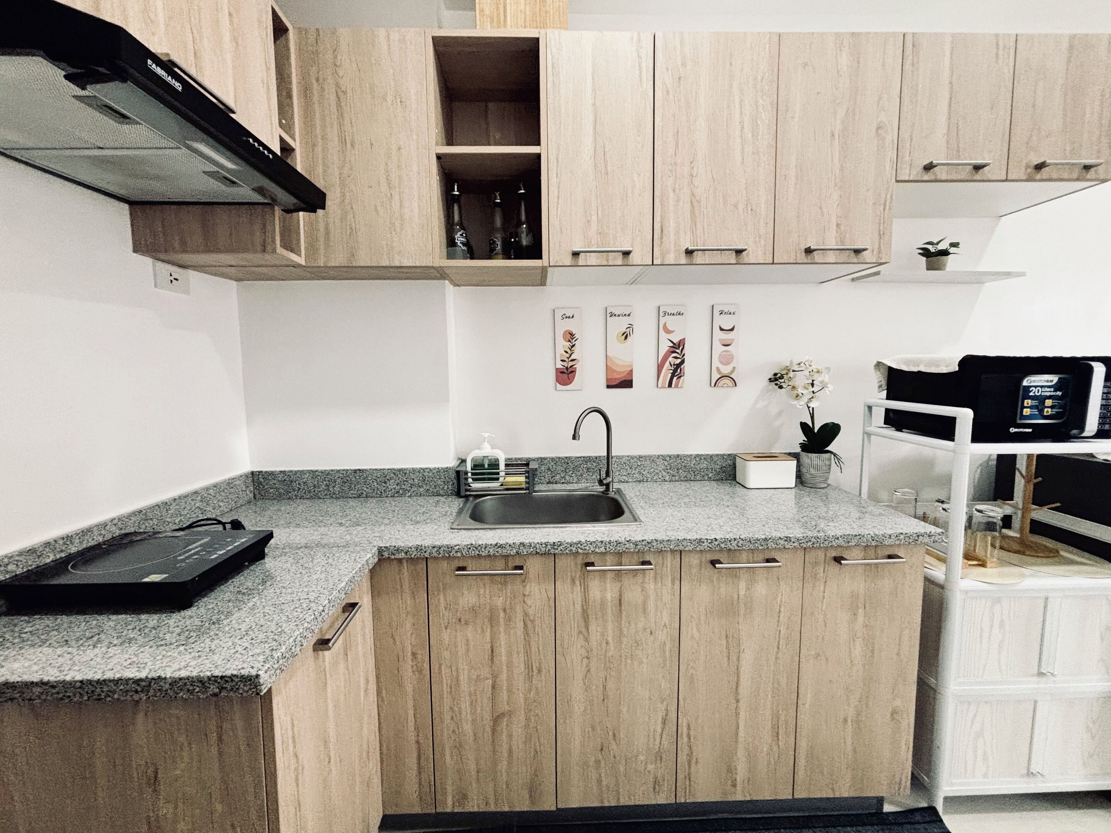 Condo, 1 phòng ngủ, ban công | Nội thất