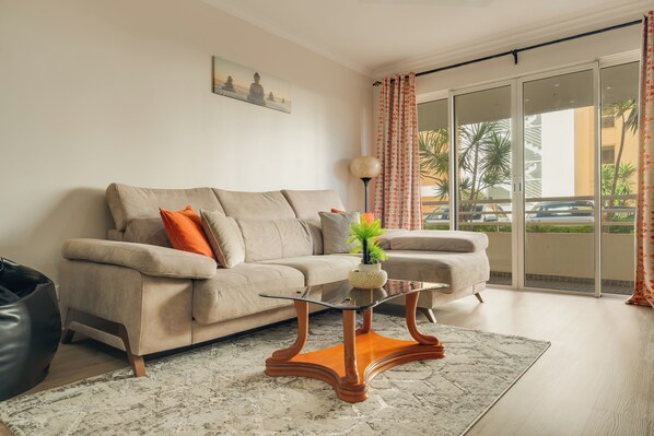 Flat-screen TV - Steven Apartment by HRM (Santa Cruz)