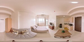 Condo, 1 Bedroom | Living room - Your Serene City Hideaway (Iloilo)