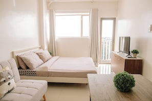 Condo, 1 quarto | Sala de estar