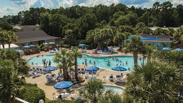Indoor pool, a heated pool