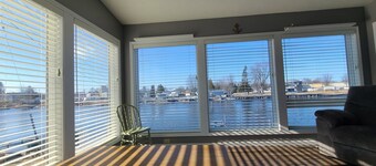 Waterfront Getaway with Boat Slip/Dock and Spectacular Sunsets on Ahnapee River