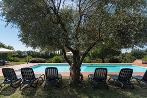 Seasonal outdoor pool