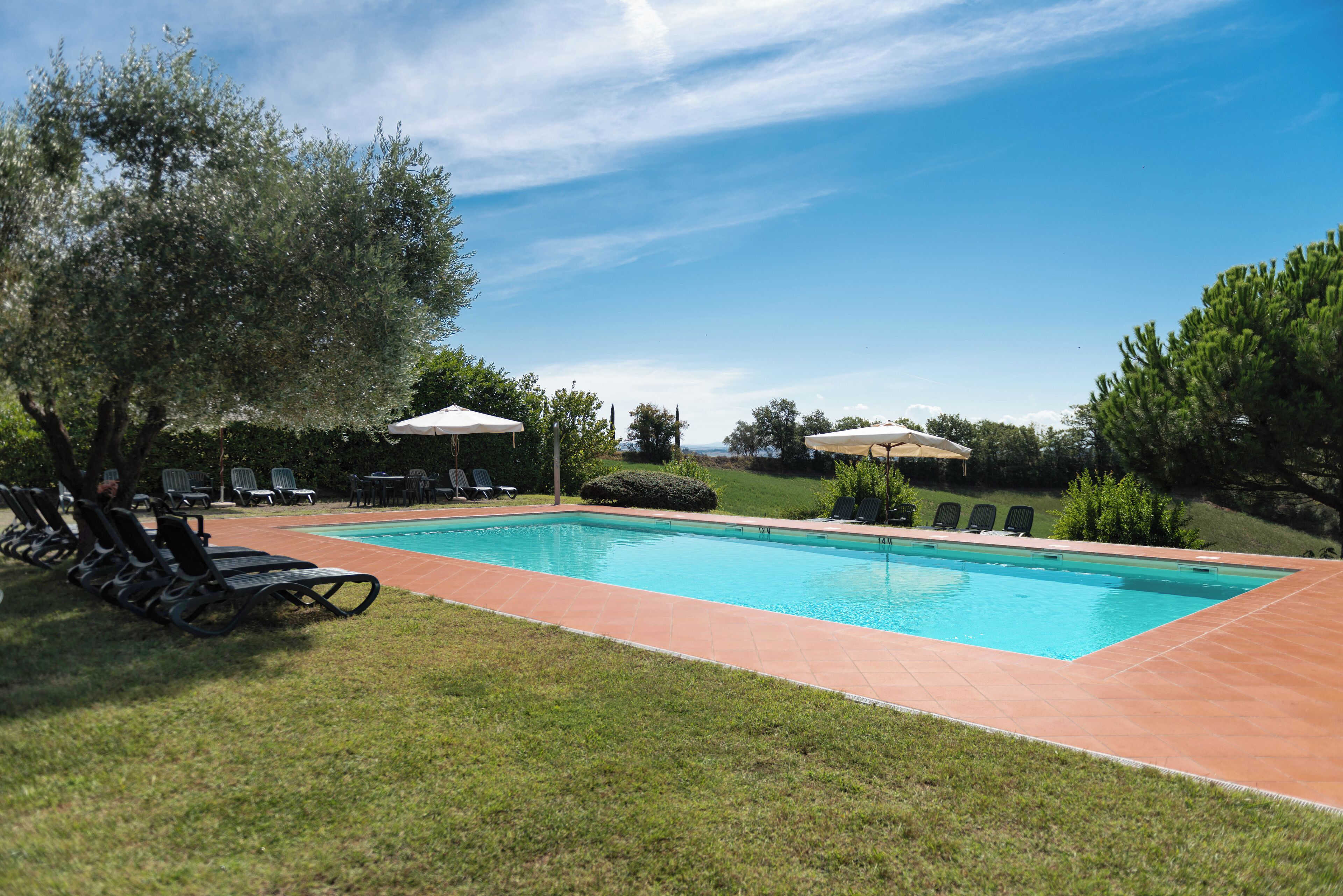 Seasonal outdoor pool