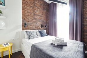 1 bedroom, iron/ironing board, free WiFi, bed sheets