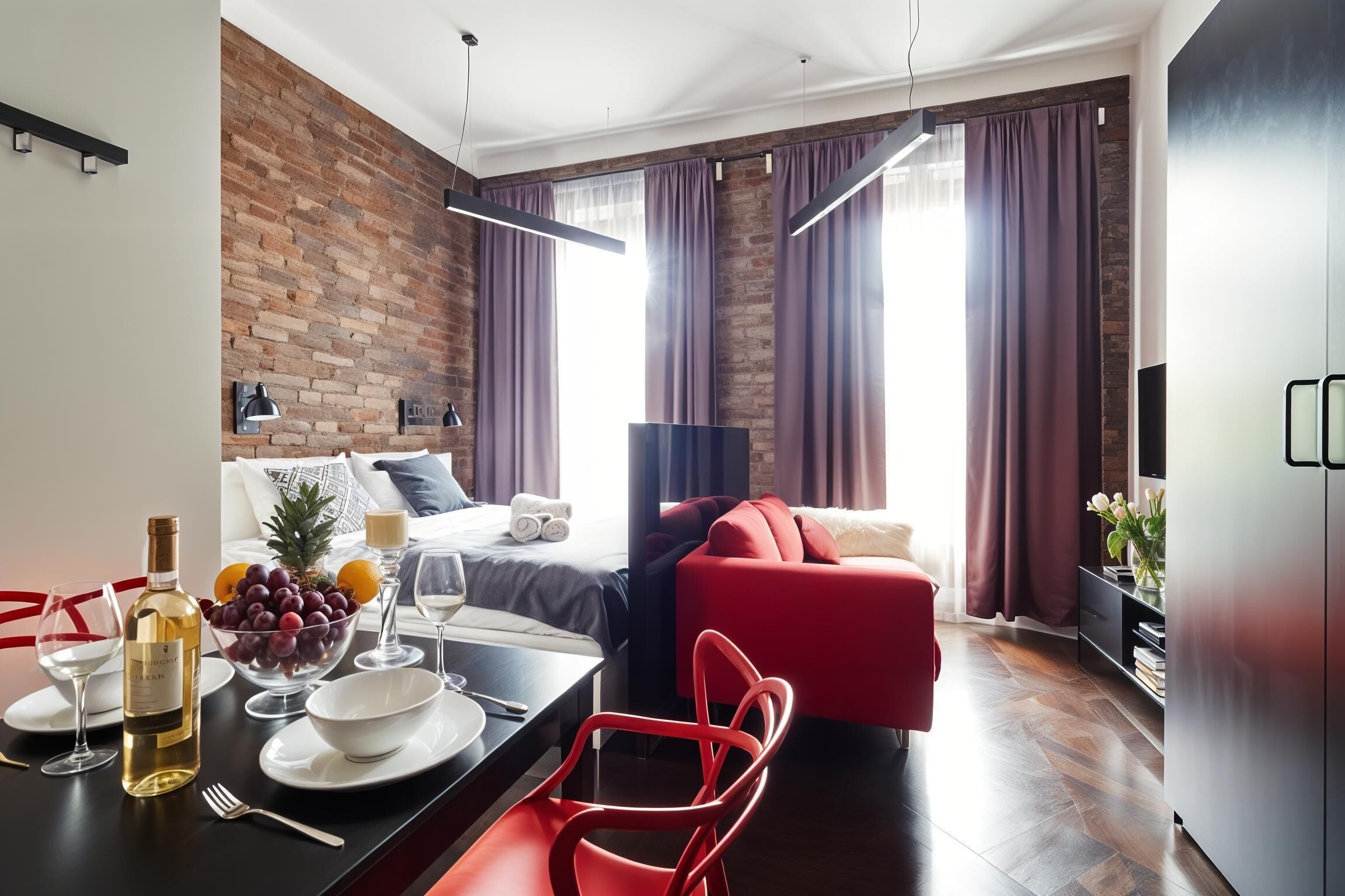 1 bedroom, iron/ironing board, free WiFi, bed sheets