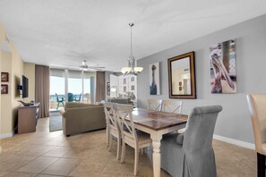 Dining - Ocean Breezes | 🏖️ Beachfront Condo + Pool Access + Chair Service Included ☀️ (Navarre Beach)