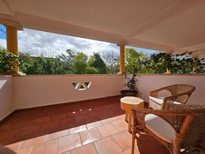 Comfort Double or Twin Room, City View | Terrace/patio