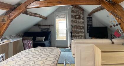 agréable studio en sologne,
ideal pour 2 ou 3 personnes