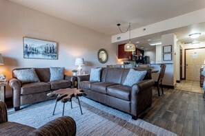 Living area - Above It All.             Big Bear Unit 5002 (Pigeon Forge)