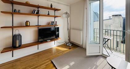 5-room apartment in the heart of the city center