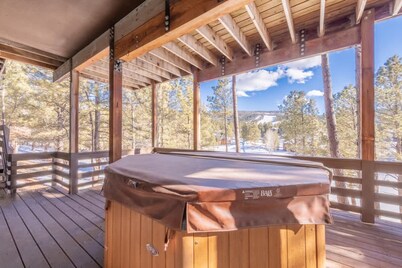 Grand Angel Fire Mountain Luxury ski Chalet