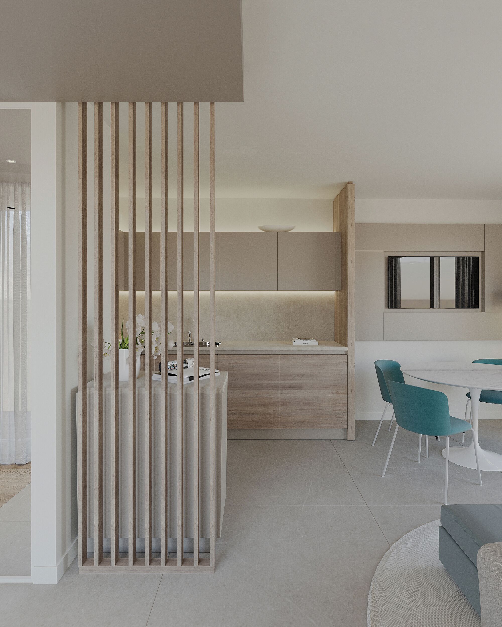 舒適公寓, 1 間臥室, 山景 | 客廳 | 電視