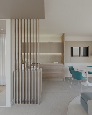 Appartement Confort, 1 chambre, vue sur la montagne | Aire de séjour | Téléviseur