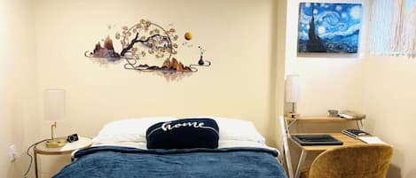 1 chambre, fer et planche Ă repasser, Wi-Fi, literie fournie