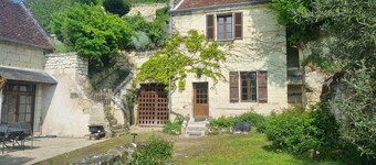 Maison semi troglodyte MONTRICHARD(41) proche zoo Beauval et  de Chenonceaux