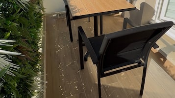 Eden Spa Suite, Wellness Aparthotel, patio, garden view | Terrace/patio