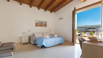 2 slaapkamers, een strijkplank/strijkijzer, internet