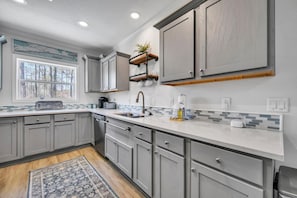 Ferienhaus, Mehrere Betten (The Claddagh Cottage) | Eigene Küche | Ofen, Toaster