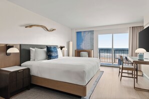 Minibar, in-room safe, desk, blackout curtains - The Seahaus Hotel, Atlantic City Boardwalk, a Tribute Portfolio Hotel (Atlantic City)