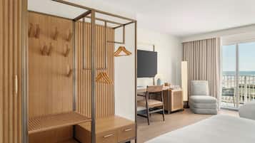 Room, 2 Queen Beds, Non Smoking, Ocean View (Balcony) | Living area | 70-inch Smart TV with cable channels, Netflix, streaming services