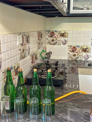 2BHK Non AC Apartment with Kitchen | Private kitchen