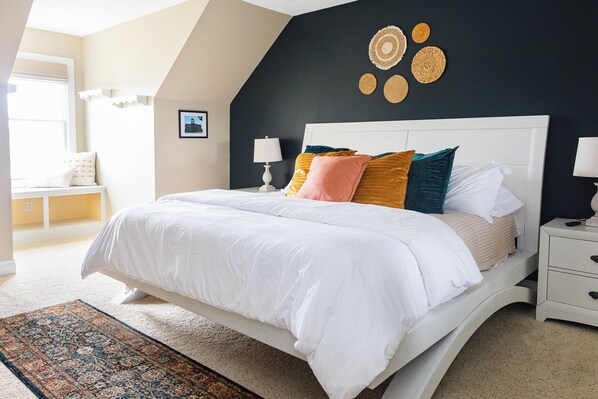 5 chambres, fer et planche à repasser, Wi-Fi, literie fournie