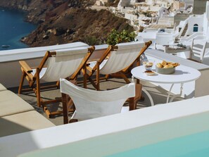 Comfort Apartment, Sea View | Terrace/patio
