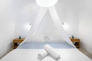 Comfort Apartment, Sea View | 1 bedroom, in-room safe, desk, laptop workspace - Gabbiano Traditional Cave Houses (Santorini)