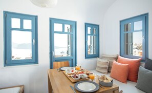 Living area - Gabbiano Traditional Cave Houses (Santorini)