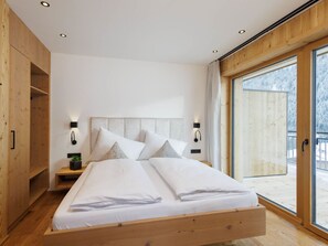 2 Schlafzimmer, Reisekinderbett, kostenloses WLAN
