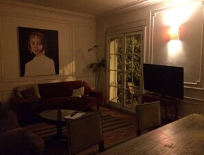 Living area - Cozy and quiet Art Deco house in Providencia (Providencia)