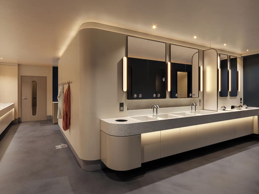 Shared bathroom