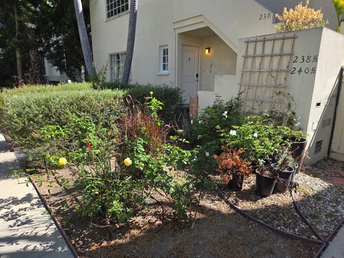 Chic 1-bedroom apartment in Beverly Hills WiFi, AC, walk to Cedars Sinai!