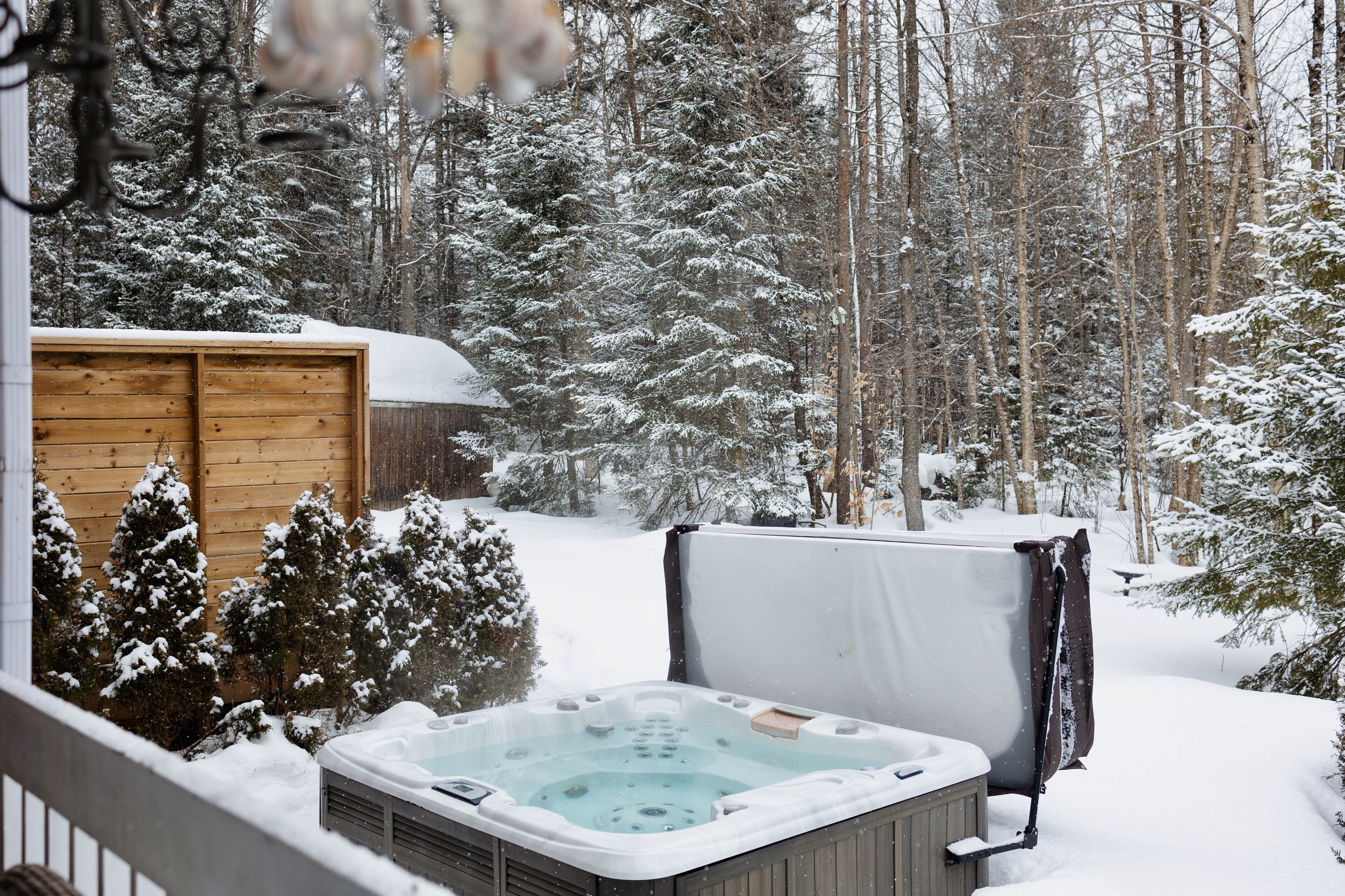 Bain à remous extérieur