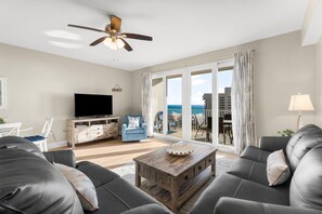 Living area - Laketown Wharf 713- Our Lil Sea-cret (Panama City Beach)