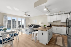 Condo, 1 King Bed with Sofa bed (Laketown Wharf 713- Our Lil Sea-cret) | Interior