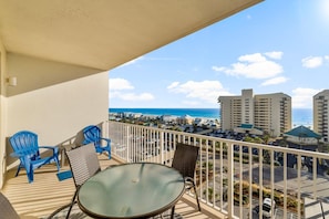 Condo, 1 King Bed with Sofa bed (Laketown Wharf 713- Our Lil Sea-cret) | Outdoor dining
